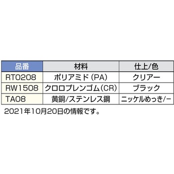 ファスナー サイズ08 座付スプリング LAMP(スガツネ)