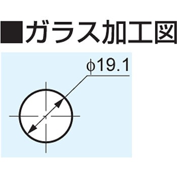 ミリオンロック シリンダー内筒 MD-N1型 LAMP(スガツネ)