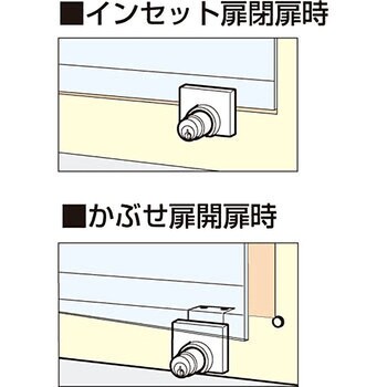ガラス錠 MKL-2100型 スガツネ(LAMP)