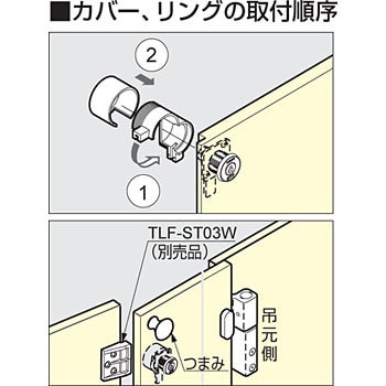 トイレブース用錠 1300sk型 スガツネ Lamp ラッチ 通販モノタロウ 1300sk D