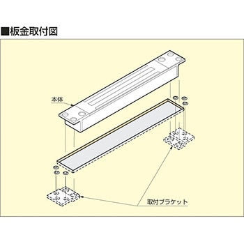 埋込式マグナロック SAM型 スガツネ(LAMP) ロック、鍵、キー 【通販