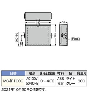 MG-IF1000 マグナロック IFコントローラー MG-IF1000 1個 スガツネ