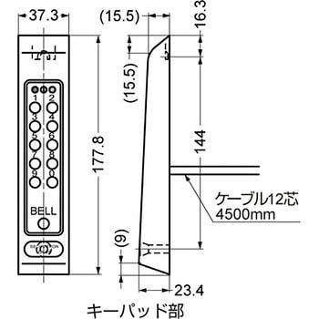 テンキーパッドコントローラー DK-26SS LAMP(スガツネ)