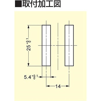 180°開き面付小型丁番 418-9301型 LAMP(スガツネ)