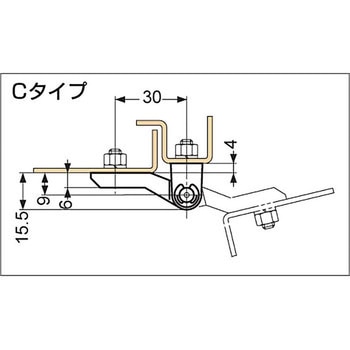 180°開き丁番 217-91型(Cタイプ) LAMP(スガツネ)