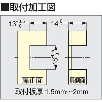 180°開きポリアミドヒンジ 212-9101 LAMP(スガツネ)