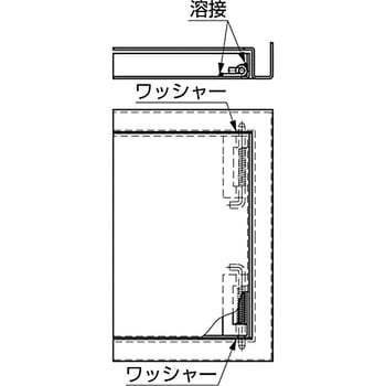 ピボットヒンジ 245-91型 LAMP(スガツネ工業)