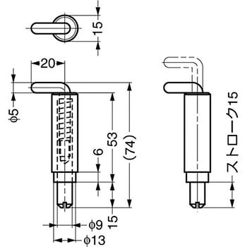 ピボットヒンジ 241-9001 LAMP(スガツネ)
