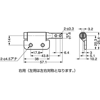 トルクヒンジ PHB型 LAMP(スガツネ)