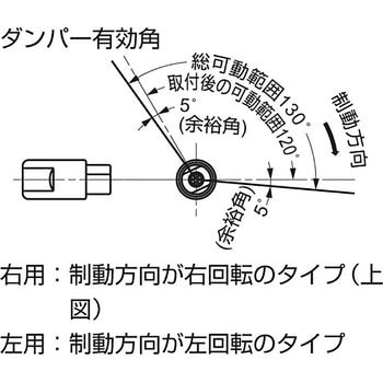 ラプコン・ダンパーヒンジ UDH-16型 LAMP(スガツネ)