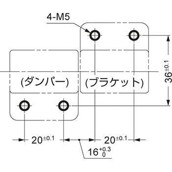 TD27、TD28用ブラケット LAMP(スガツネ)