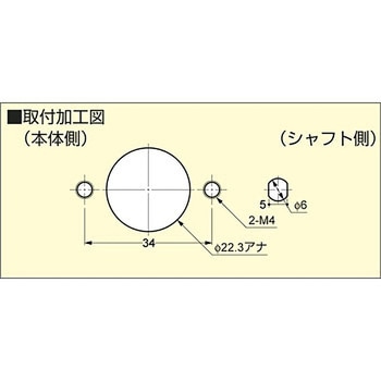 ロータリーダンパー TD38型 LAMP(スガツネ)