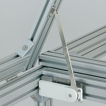 ソフトダウンステー 重量扉用 HDS-20型 左用 ASセット LAMP(スガツネ)