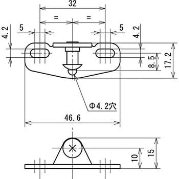 NSDX-20RK ソフトダウンステー NSDX-20RK 右用 スガツネ(LAMP) 亜鉛