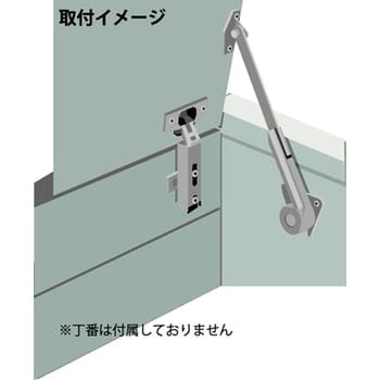 NSDX-20RK ソフトダウンステー NSDX-20RK 右用 スガツネ(LAMP) 亜鉛