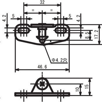 ソフトダウンステー NSDX-35RK 右用 LAMP(スガツネ)
