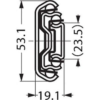スライドレール C3617 LAMP(スガツネ工業)