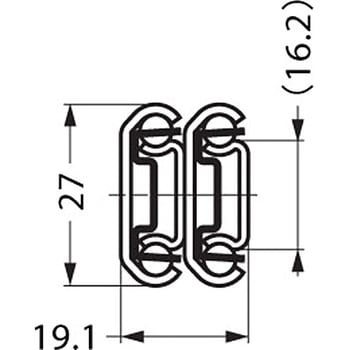 C2735-40AL スライドレール C2735AL 1本 スガツネ(LAMP) 【通販サイト