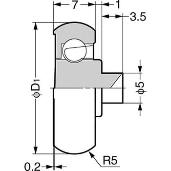 防錆型樹脂ベアリング MCD型 LAMP(スガツネ)