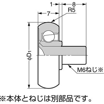 防錆型樹脂ベアリング MCD型 LAMP(スガツネ)