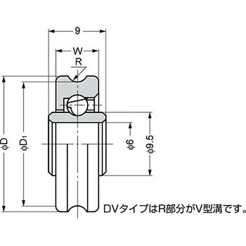 DU-40-H6W0.5 プラスチックベアリング 1個 スガツネ(LAMP) 【通販