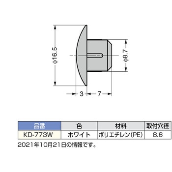 多目的穴埋めキャップ KD-773型 LAMP(スガツネ)