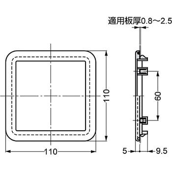 ワンタッチ取付窓 251型 スガツネ(LAMP)