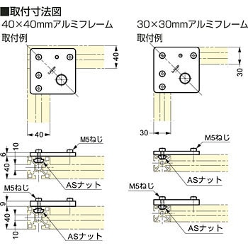 アジャスター ASセット LAMP(スガツネ工業)