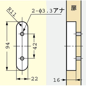 ランプ印 堀込レバーハンドル LAMP(スガツネ)