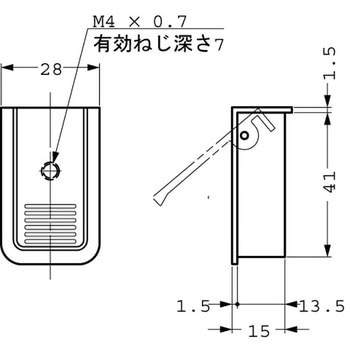 堀込ハンドル LAMP(スガツネ工業)