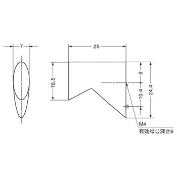 つまみ PO318Z25E101 LAMP(スガツネ)