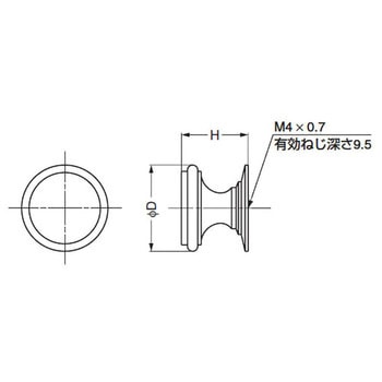 ランプ印 つまみ SY型 LAMP(スガツネ)