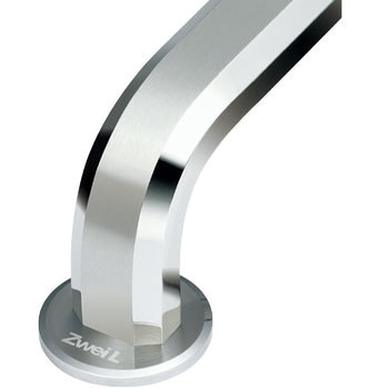 Zwei L ステンレス鋼(SUS316)製ドアハンドル用丸座 LAMP(スガツネ)