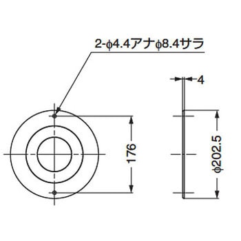ランプ印 リフトコートハンガートールマン ブラケット用カバー TAC型 LAMP(スガツネ)