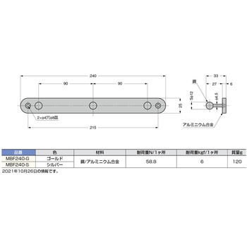 ランプ印 フックボード LAMP(スガツネ)