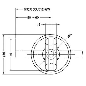 Zwei L ステンレス鋼(SUS316)製 ガラス棚受 LAMP(スガツネ)