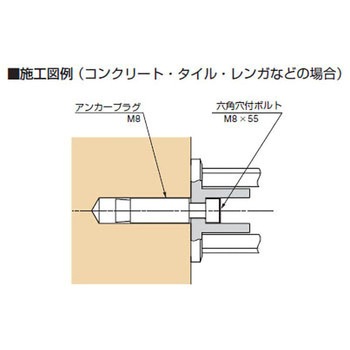 Zwei L ステンレス鋼(SUS316)製 ガラス棚受 LAMP(スガツネ)