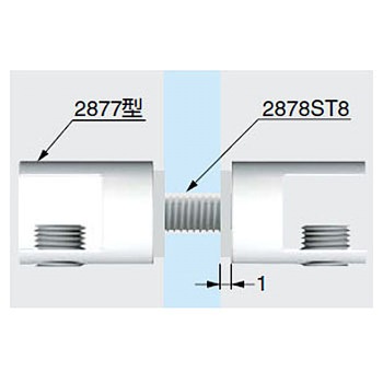 P&S プレートサポート2878ST8 LAMP(スガツネ)