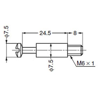 締付円盤用シャフト KD-601型 LAMP(スガツネ)