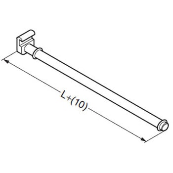 FLUQS ベースパネル250/750/25/ONE 掘込兼用フック LAMP(スガツネ)