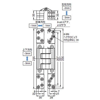 BaSys 三次元調整機能付隠し丁番 LAMP(スガツネ)