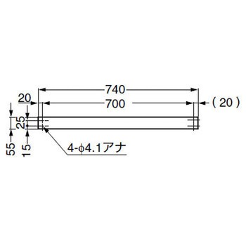 ランプ印 垂直収納扉金物 ALT-2V-5 LAMP(スガツネ工業)