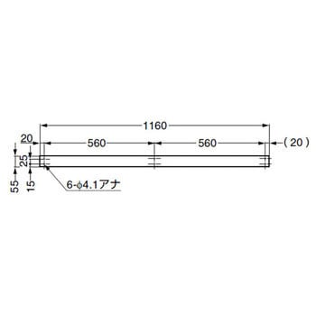 ランプ印 垂直収納扉金物 ALT-2V-5 LAMP(スガツネ工業)