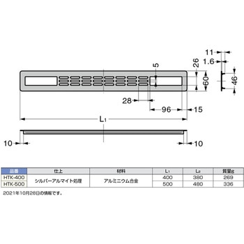 ランプ印 配線孔キャップ HTK型 LAMP(スガツネ工業)