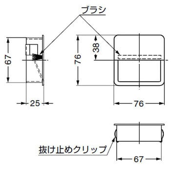 配線孔キャップ スガツネ(LAMP)