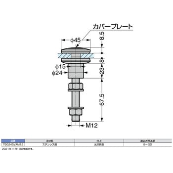 750245VAM12 P&S ポイントフィックス 1個 スガツネ(LAMP) 【通販サイト