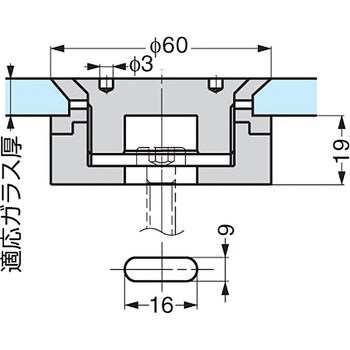 7010VA P&S ポイントフィックス 1個 スガツネ(LAMP) 【通販サイト