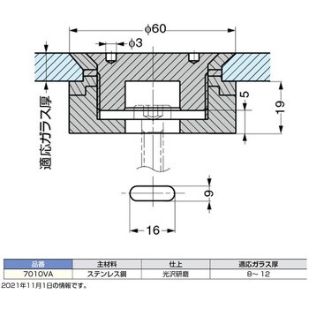 7010VA P&S ポイントフィックス 1個 スガツネ(LAMP) 【通販サイト