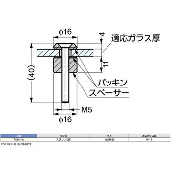 7084VA P&S ポイントフィックス 1個 スガツネ(LAMP) 【通販サイト