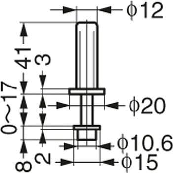 ランプ印 FD30 部品 LAMP(スガツネ工業)